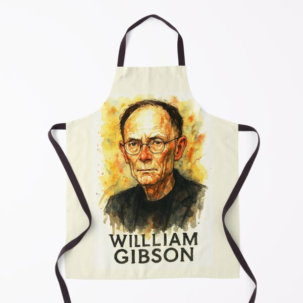 Item preview, William Gibson - Cyberpunk Author designed and sold by Sarcastic designs.