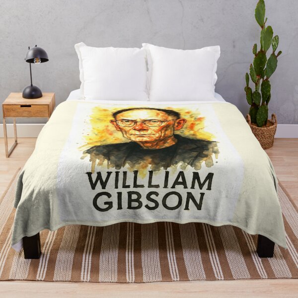 Item preview, William Gibson - Cyberpunk Author designed and sold by Sarcastic designs.