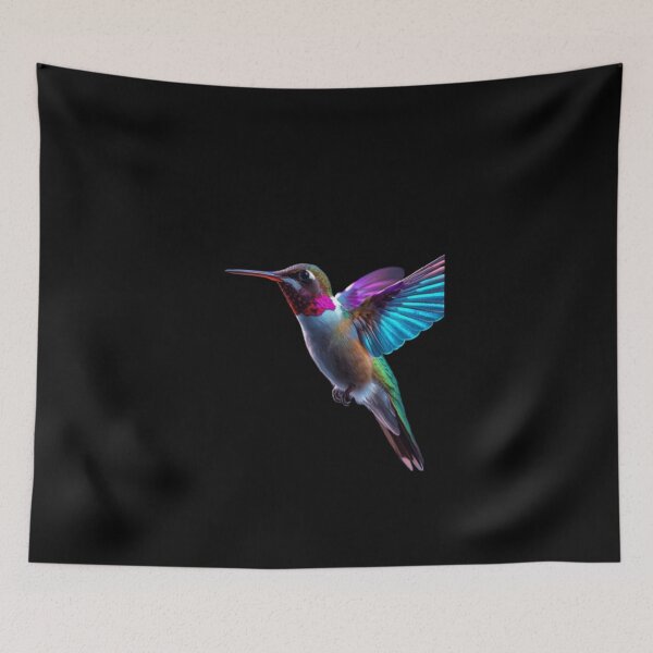 Item preview, Neon Hummingbird – Electric Wing Burst designed and sold by mari0n980.