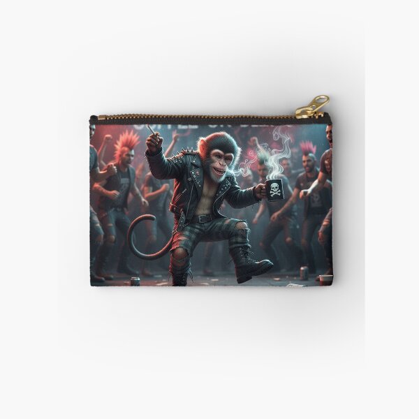 Item preview, Caffeinated Punk Monkey Rebellion designed and sold by Skullet-Designs.