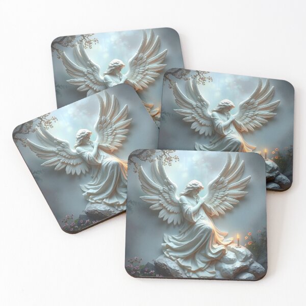 Item preview, A masterpiece carved from stone that expresses tranquility and romance. angel designed and sold by medo306090.