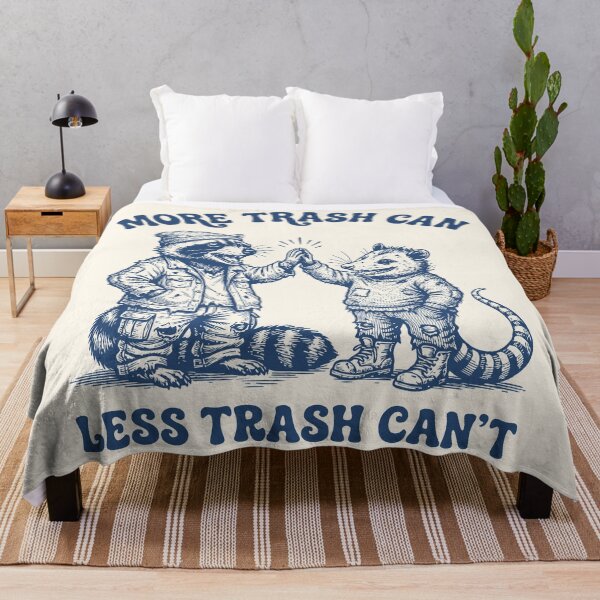 Item preview, More Trash Can Funny Raccoon Possum Retro designed and sold by Y-Vibes.
