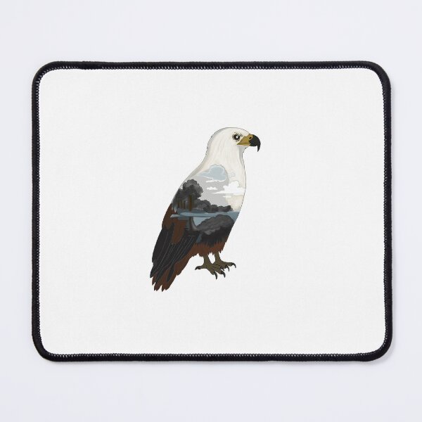 Item preview, Fish Eagle Spiritscape: Ecosystem Within — eagle | RivendellBird designed and sold by RivendellBird.