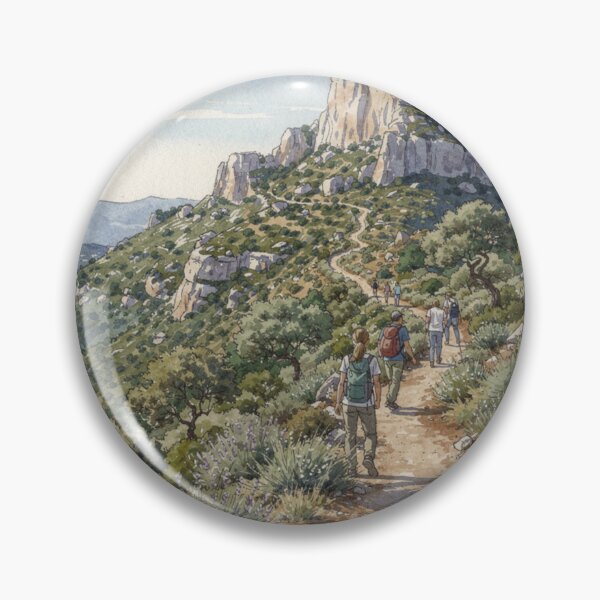 Artikelvorschau, Pic Saint Loup (Jakobsweg) entworfen und verkauft von jefboutique6150.