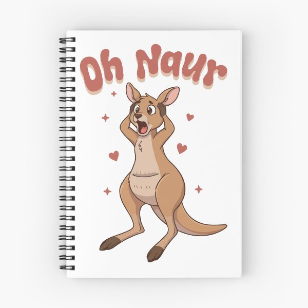 Item preview, oh naur - christmas kangaroo - aur naur - kangaroo australia, aussie meme designed and sold by Prtina.