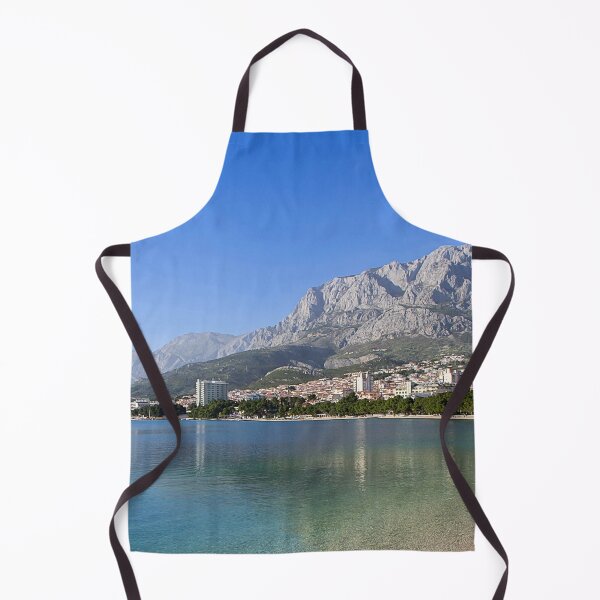 Item preview, Makarska Riviera Beach with Majestic Biokovo Mountains designed and sold by Bure-NS.