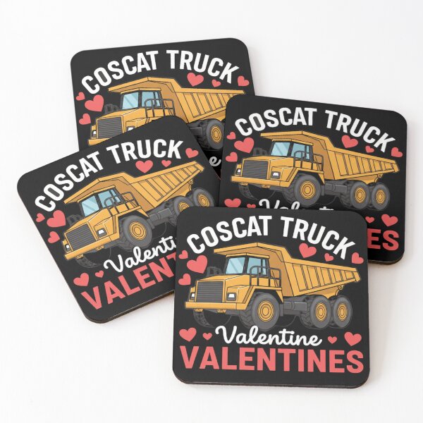 Item preview, Dump Truck Valentine - I Love You Loadsa Punny Construction Love Design designed and sold by Wear Sculpt.