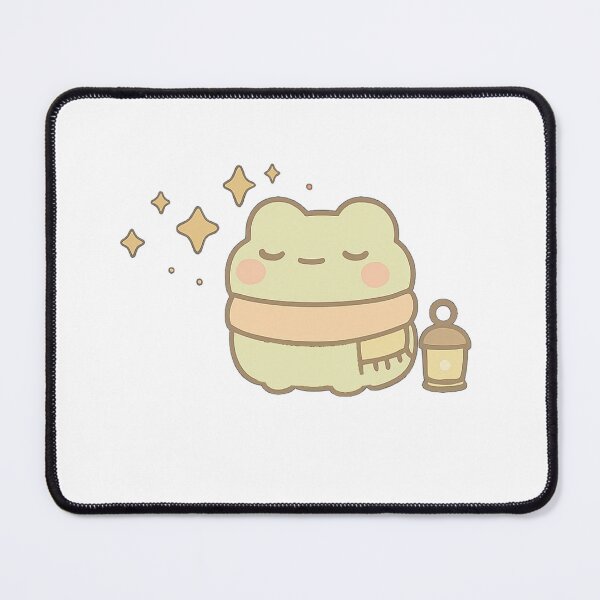 Item preview, Kawaii Mochi Starry Night Frog Sticker designed and sold by BluesSketchbook.