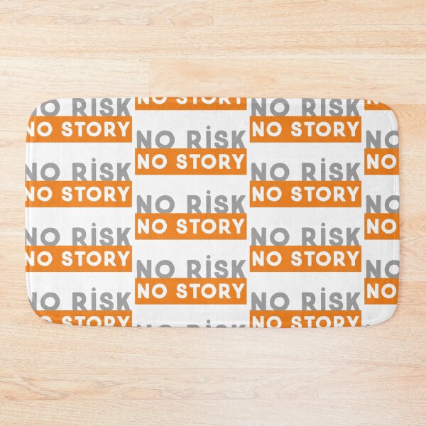 Item preview, No Risk No Story - Motivational Quote Typography designed and sold by ArsVisuals.
