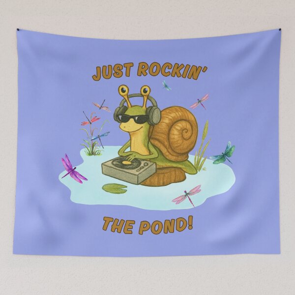 Item preview, JUST ROCKIN’ THE POND! designed and sold by Brickroad Dsigns.