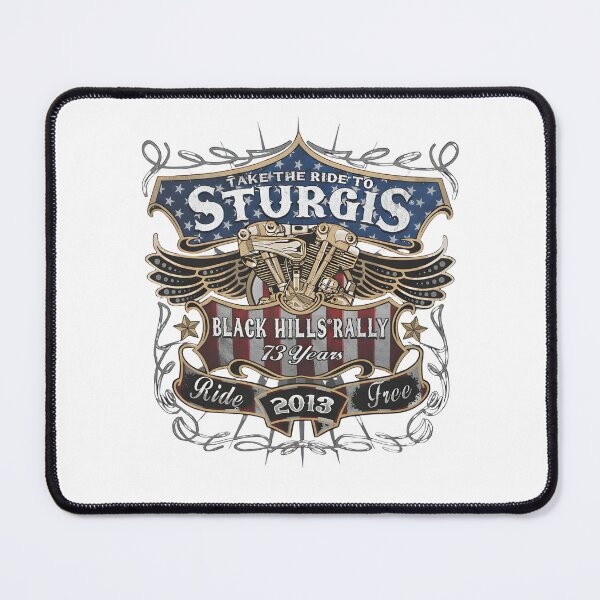 Item preview, Sturgis Black Hills Rally 73 Years Ride Free designed and sold by CharlieDesings.