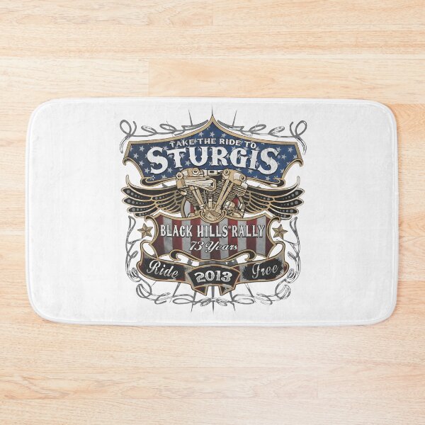 Item preview, Sturgis Black Hills Rally 73 Years Ride Free designed and sold by CharlieDesings.
