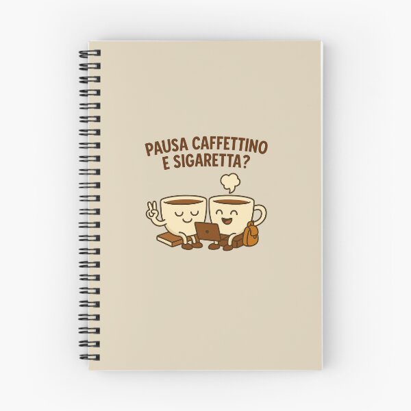 Item preview, Pausa Caffettino – Mascotte Studenti Stressati designed and sold by Coffee&Chaos.