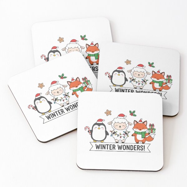 Item preview, Kawaii Winter Wonders Animal Trio designed and sold by Ekracreatives.