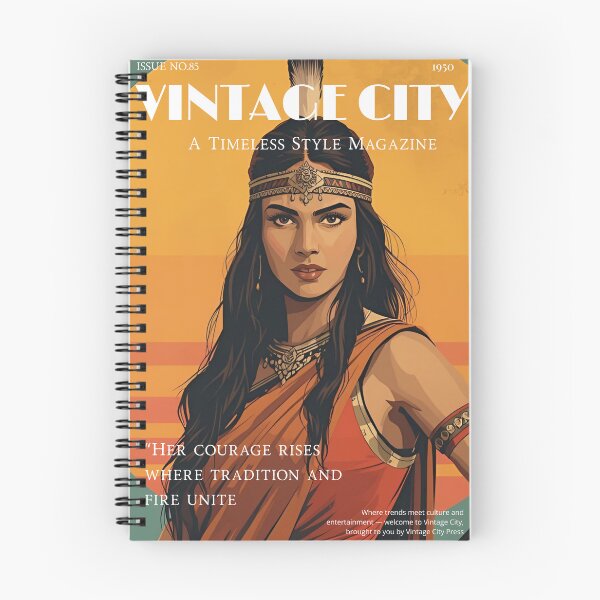 Item preview, Vintage Female Warrior Leader designed and sold by Vintage City.