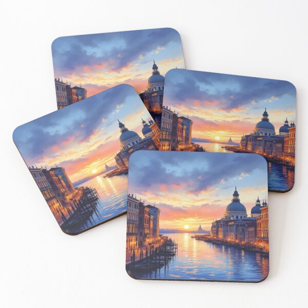Item preview, Venice, sunset on the Grand Canal designed and sold by jefboutique6150.