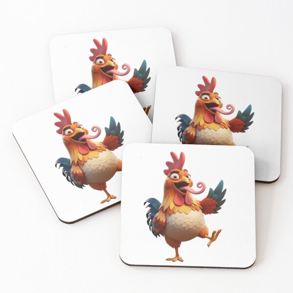 Item preview, F-CAW-F Funny rude  Chicken - Adult Humor Pun designed and sold by w66aboo.