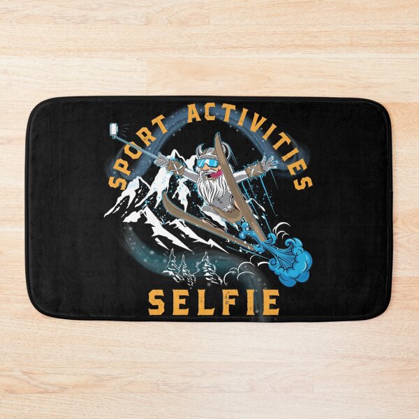 Item preview, Extreme Viking Aesthetic Selfie Ski Jump designed and sold by Szpaku desart .