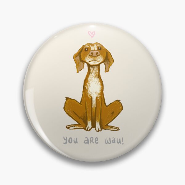 Item preview, You Are Woof! – Dog Illustration with Heart | Funny Dog Motif, Love Message, Gift Idea designed and sold by Liv Merle Kantak.