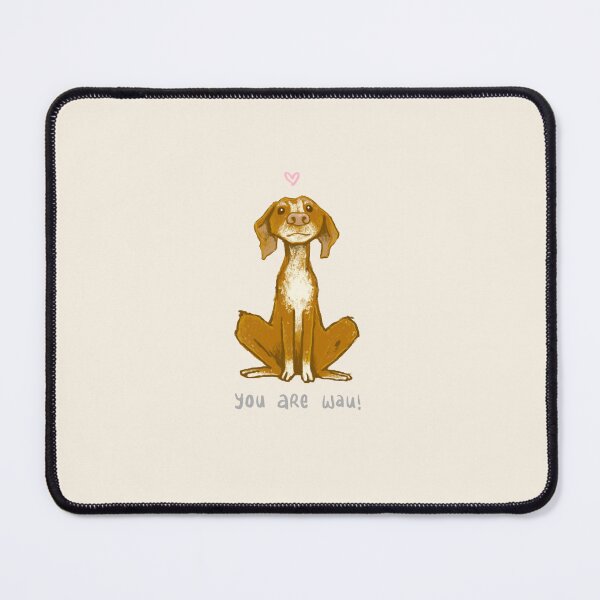 Item preview, You Are Woof! – Dog Illustration with Heart | Funny Dog Motif, Love Message, Gift Idea designed and sold by Liv Merle Kantak.
