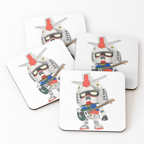 Item preview, Chibi Gundam with Bass Guitar designed and sold by spicyjello.