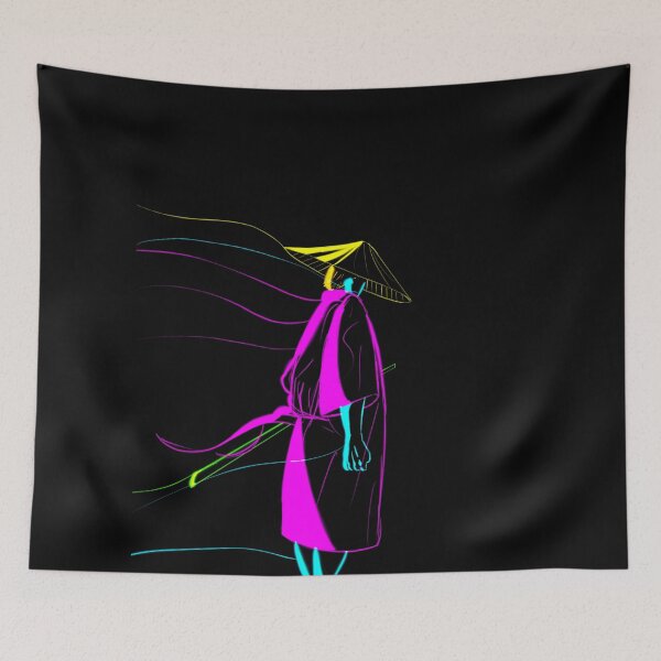 Item preview, Anachronistic Neon Samurai designed and sold by Seemly's Dose of Neon.