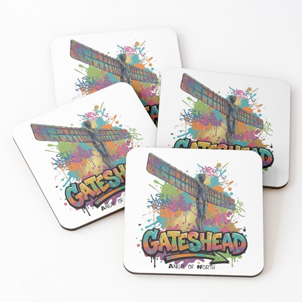 Item preview, Angel of the North – Wings over the North - Vibrant Graffiti Design designed and sold by Earth Celebration Designs.