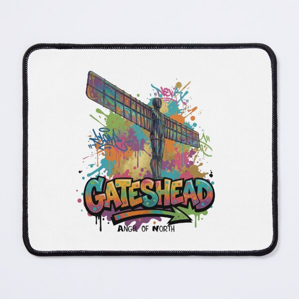 Item preview, Angel of the North – Wings over the North - Vibrant Graffiti Design designed and sold by Earth Celebration Designs.