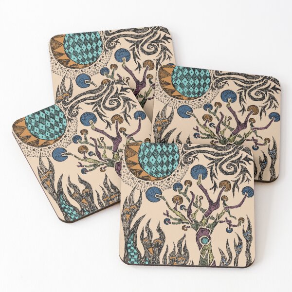 Item preview, The Burning Earth and Stars designed and sold by Wundorlund.