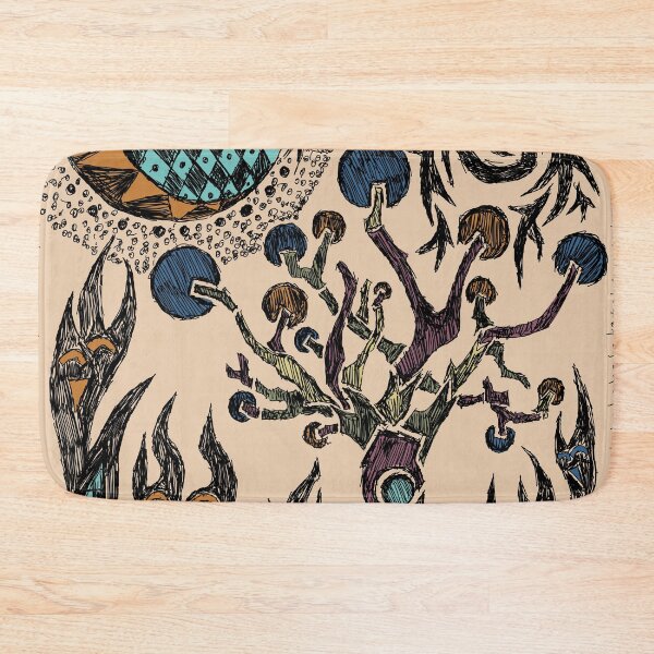 Item preview, The Burning Earth and Stars designed and sold by Wundorlund.