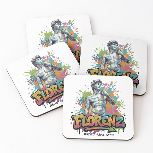 Item preview, David – Strength in Stone - Vibrant Graffiti Design designed and sold by Earth Celebration Designs.