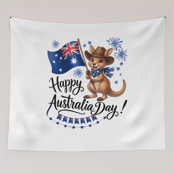 Item preview, Australia Day kangaroo / Happy Australia Day 2026 Australian Animal kangaroo Gday Mate Gift Men Woman kids. designed and sold by Taylor  ART.