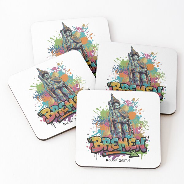 Item preview, Bremen Roland – Guardian of Freedom - Vibrant Graffiti Design designed and sold by Earth Celebration Designs.