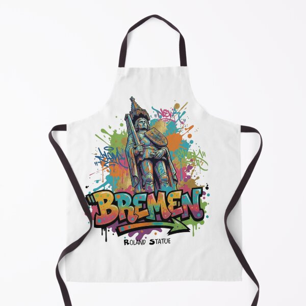 Item preview, Bremen Roland – Guardian of Freedom - Vibrant Graffiti Design designed and sold by Earth Celebration Designs.