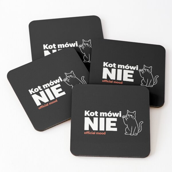 Item preview, Kot mówi nie﻿ – Sarkastyczny Koci Nadruk / Grumpy Cat Vibes designed and sold by PunchText designs.