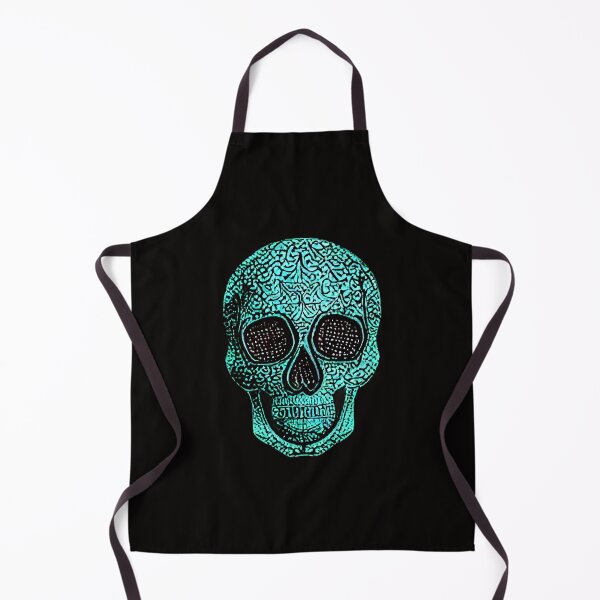 Item preview, Neon cyan skull  designed and sold by WAMTEES.