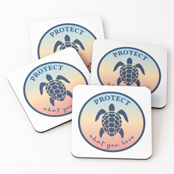 Item preview, Protect What You Love – Women’s Turtle V-Neck Shirt for Ocean & Wildlife Lovers designed and sold by Saltycurrent1.