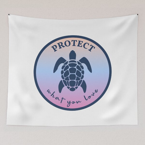 Item preview, Protect What You Love – Women’s Turtle V-Neck Shirt for Ocean & Wildlife Lovers designed and sold by Saltycurrent1.