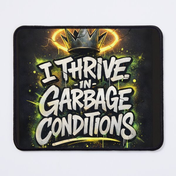 Item preview, I Thrive in Garbage Conditions designed and sold by DumpsterSage.