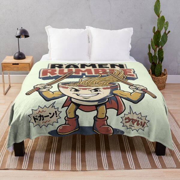 Item preview, Ramen Rumble - Retro Japanese Noodle Fighter designed and sold by livvestudio.