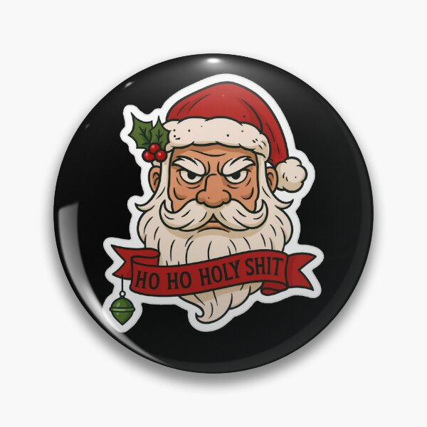 Item preview, Grumpy Santa Holiday Chaos Edition  gifts for christmas angry santa clouds santa clouds designed and sold by zuzzelek44.