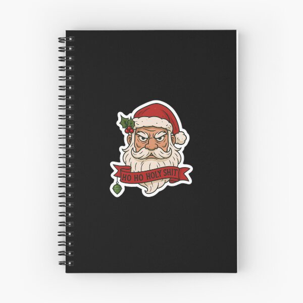Item preview, Grumpy Santa Holiday Chaos Edition  gifts for christmas angry santa clouds santa clouds designed and sold by zuzzelek44.
