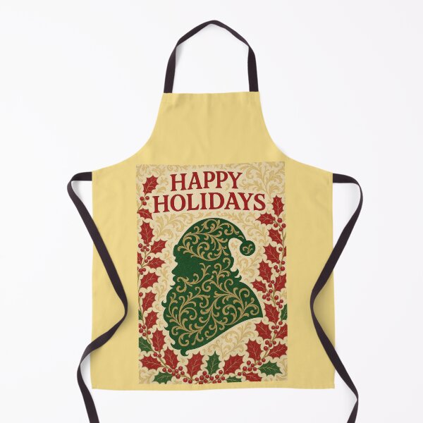 Item preview, Baroque Santa & Holly - Happy  Holidays designed and sold by DesignsByPrnces.