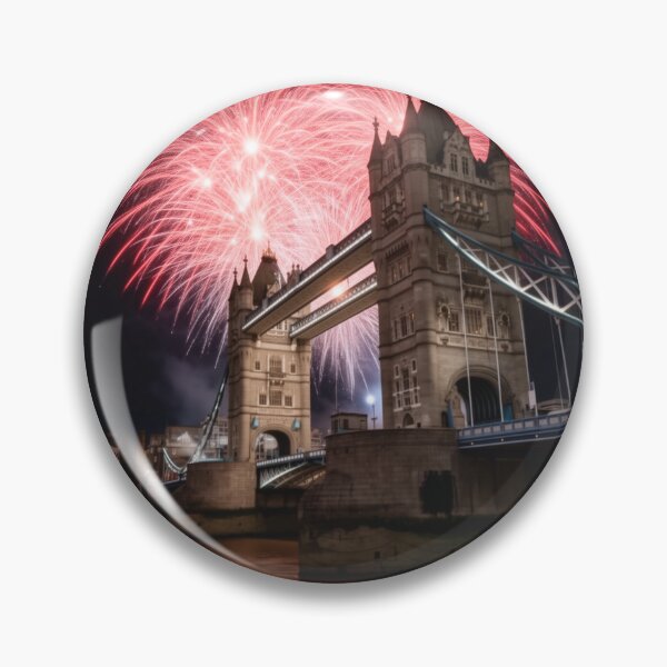 Artikelvorschau, Tower Bridge London Feuerwerk entworfen und verkauft von aykiradesigns.