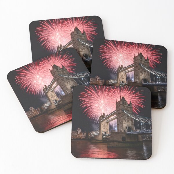 Item preview, Tower Bridge London Fireworks designed and sold by aykiradesigns.