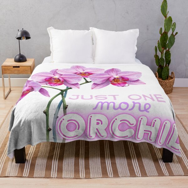 Item preview, Just One More Orchid Floral Design - Elegant Pink Orchid designed and sold by EmiBarDesign.