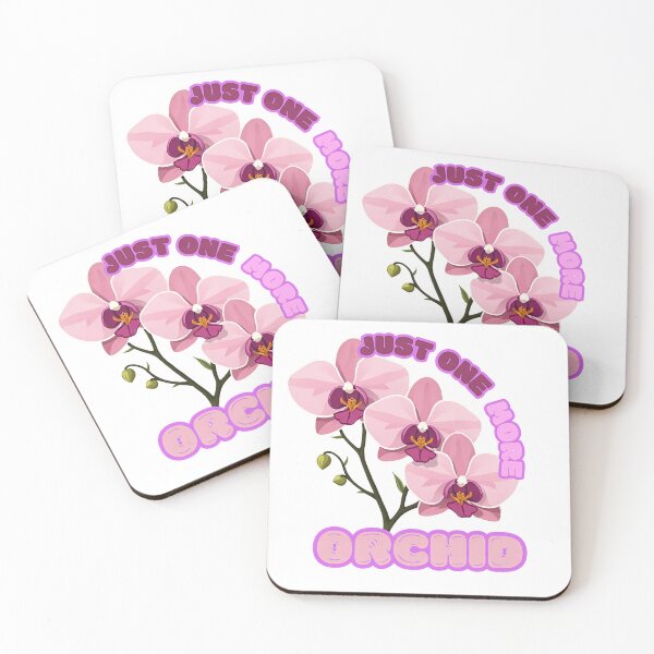 Item preview, Just One More Orchid - Elegant Pink Orchid Design designed and sold by EmiBarDesign.