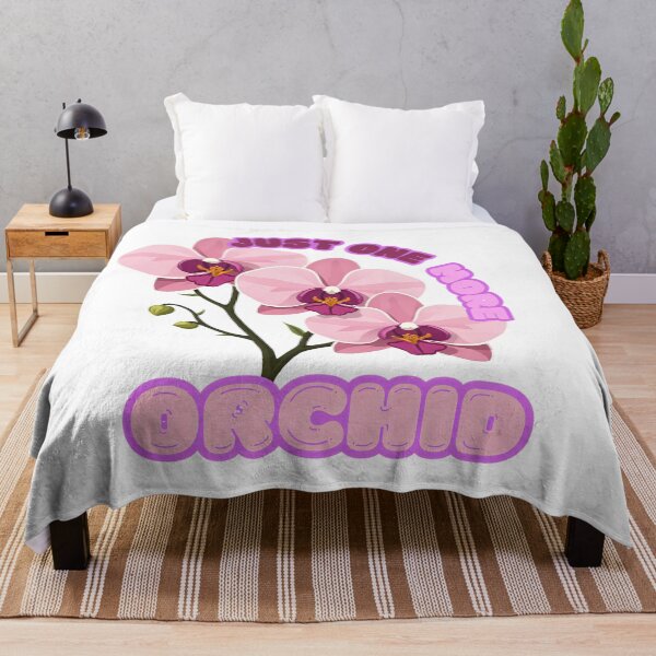 Item preview, Just One More Orchid - Elegant Pink Orchid Design designed and sold by EmiBarDesign.