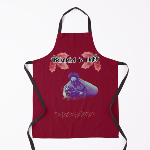 Item preview, BELSNICKEL IS NIGH Dwight Schrute Art | The Office Funny Christmas designed and sold by Thorn & Ember.