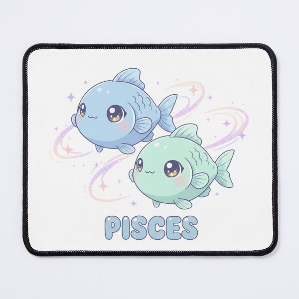 Item preview, Kawaii Pisces Fish – Cute Zodiac Sign Illustration designed and sold by LaurannaDesign.